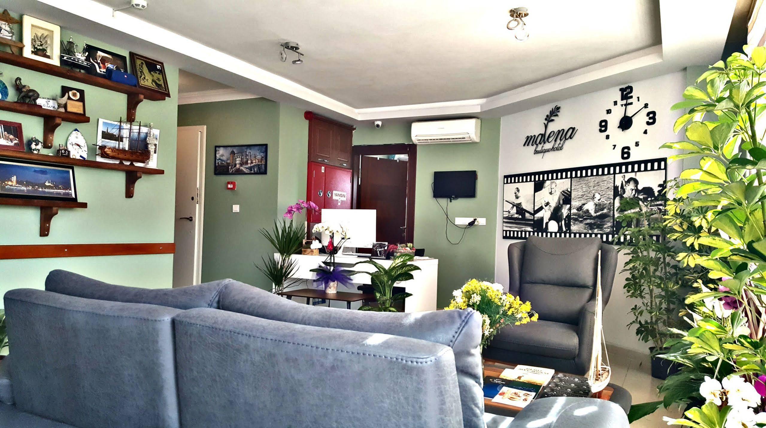 Malena Boutique Otel Дикили Экстерьер фото